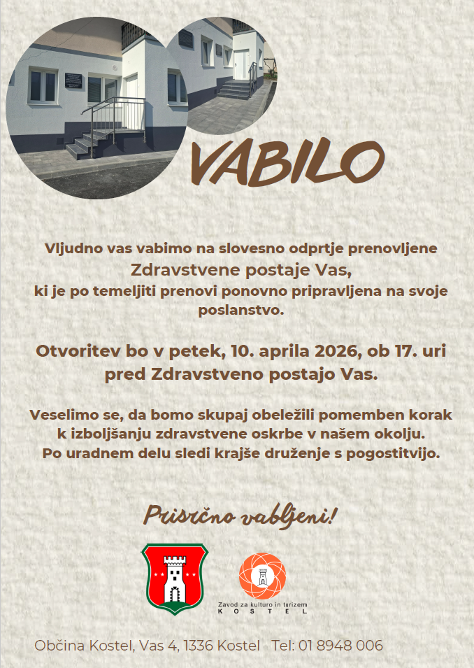 Vabilo - ZP Vas
